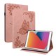 thumbnail image 1 of Leather Case iPad 10.2 8th Gen (2020) Butterflies Pink, 1 of 5