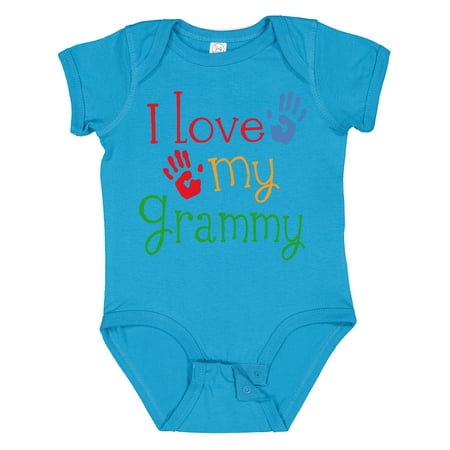 

Inktastic I Love My Grammy Gift Baby Boy or Baby Girl Bodysuit