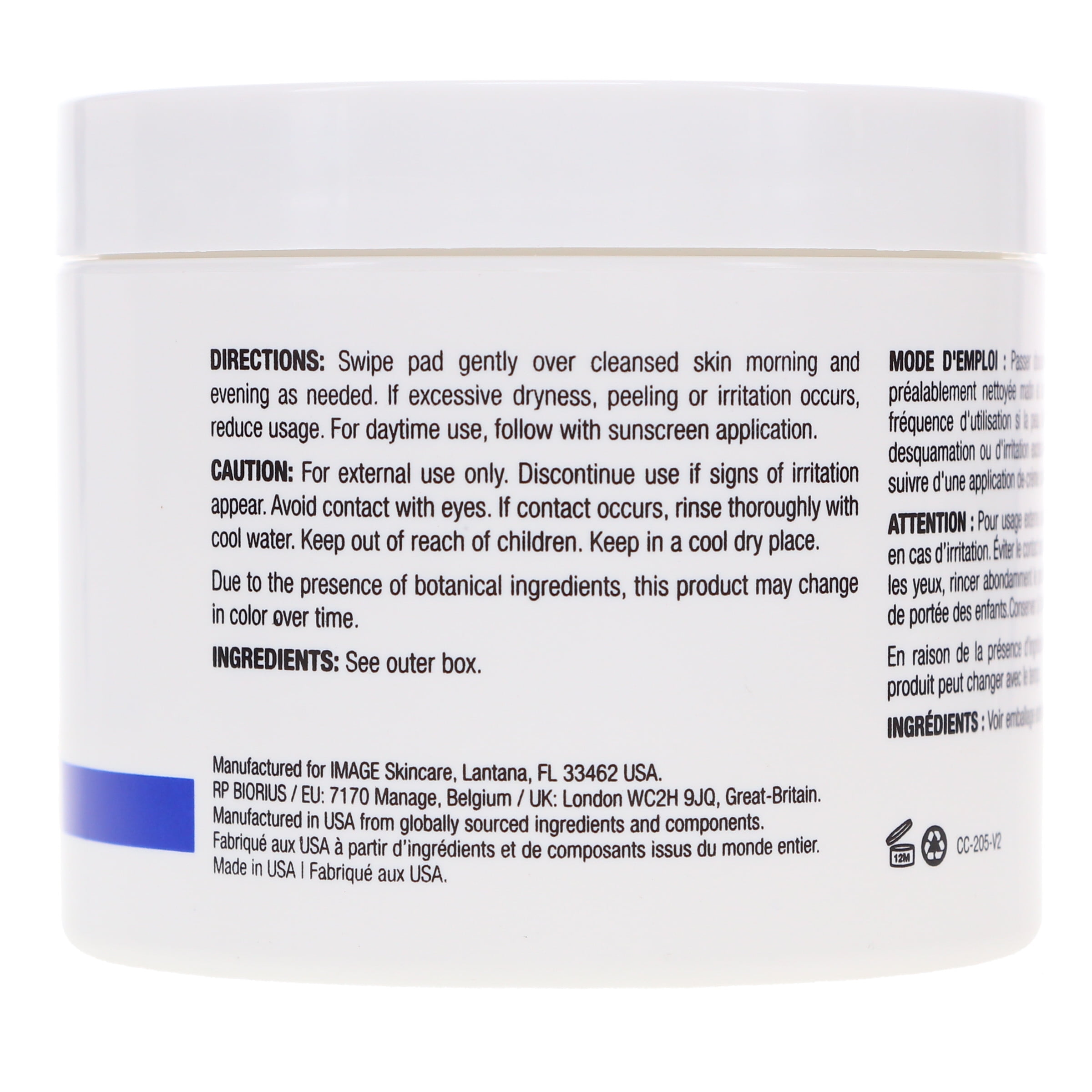 Image Skincare Clear Cell Salicylic Clarifying & Cleansing Pads, 60 pads