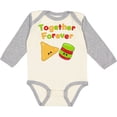 thumbnail image 3 of Inktastic Together Forever- Chips and Salsa Boys or Girls Long Sleeve Baby Bodysuit, 3 of 5