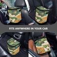 thumbnail image 7 of Qxltty St Patricks Cat Car Trash Can with Lid Vehicle Backseat Hanging Leak Proof Storage Bin, 7 of 7