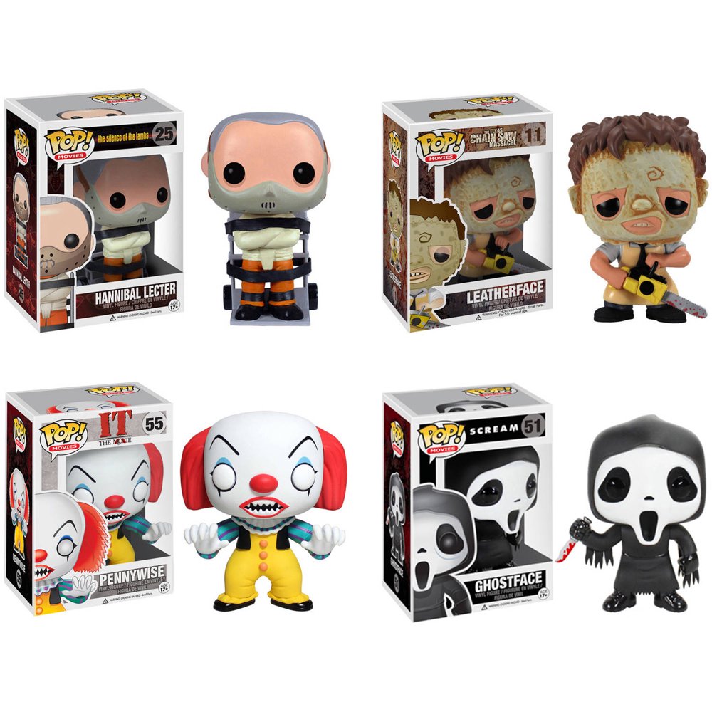 Funko Horror Classics POP! Movies Vinyl Collectors Set Ghostface