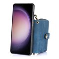 thumbnail image 3 of ShellTech Mobile Cover, For Samsung Galaxy A13 4G Case Premium PU Leather Wallet Phone Case Protective Shockproof Cover Zipper Wallet Phone Case,Blue, 3 of 12