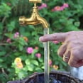 thumbnail image 4 of Homoyoyo Fountain Decor Invisible Flowing Spout 2Sets Durable Plastic For Garden Enthusiasts, 4 of 8