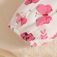 thumbnail image 7 of HCNTES Baby Girl Clothes 3 6 9 12 18 Months Long Sleeve Letter I’M MY DADDY'S GIRL AND MY MOMMY'S WORLD Print Ruffle Romper Bodysuit Pants Headbands Sets Cute Baby Girl Fall Winter Outfit, 7 of 7