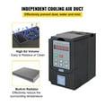 thumbnail image 4 of VFD Frequency Inverter 1.5/2.2/3.0/4.0/5.5/7.5KW 220 3P Variable Speed Drive Frequency Converter for CNC Milling Machine ,Clear Interface, 4 of 6