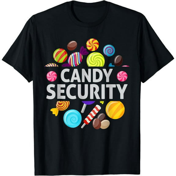 Candy Costumes Candy Tee Sec-urity Men Women T-Shirt