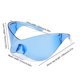 thumbnail image 3 of Gafas de sol Sport Y2K Goggle para exteriores Playa Senderismo Azul cielo Azul, 3 of 3