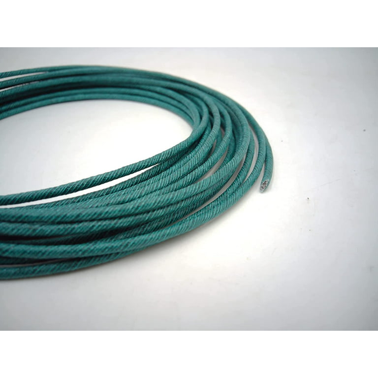 ISLE 20 Feet Green Fuse Use For Steel Cannon 2mm 3/32 Diameter
