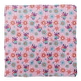 thumbnail image 4 of Bimba Pink Snowflake & Pig Kids Pure Silk Printed Head Bandanas Summer Neck Wrap Scarf 40 x 40 Inches, 4 of 6