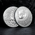 thumbnail image 1 of RKSTN Metal Coins Three-Dimensional Relief Metal Silver Office Supplies, 1 of 2
