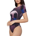 thumbnail image 2 of Lsque The Binding of Isaac Women's Crew Neck Short Sleeve Bodysuit Basic T Shirts Tops Onesie Adult Cute Pajama-Medium, 2 of 8