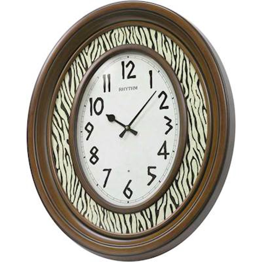 Zebra Time Prints by Rhythm Clocks