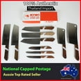 thumbnail image 2 of KIWI Knife Kitchen Cut Sharp Blade Cookware Stainless Steel Size (8 Inches) No.288, 2 of 5