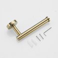 thumbnail image 3 of Toilet Paper Holder Gold Flush-mounted Wall Mounting Workshop Toilet Paper Holder Brushed Stainless, 3 of 4