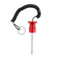 thumbnail image 3 of justharion Magnetic Weight Stack Pin with Pull Rope Replacement Parts 8x80mm Red, 3 of 5