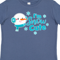 thumbnail image 4 of Inktastic I'm Snow Cute with Snowman and Snowflakes Christmas Boys or Girls Toddler T-Shirt, 4 of 5