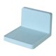 thumbnail image 3 of Caja de almacenamiento, estante de noche, sin perforaciones, para colgar en la pared, organizador de baño y cocina azul, 3 of 9