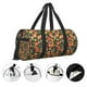 thumbnail image 3 of Balery Fruits Peach Bolsa de Gimnasio para Mujeres y Hombres, Bolsa de Viaje Impermeable, Bolsa de Fin de Semana con Compartimento para Zapatos y Bolsillo Húmedo, 3 of 6