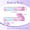 A, variant on 20cm Colorful Bendable Soft Plastic Ruler Color Shade 4, Shatter Resistant Flexible Centimeter Straight Edge for Craft Creation & Office Stationery Use