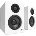 thumbnail image 6 of Kanto YU2 PC Gaming Desktop Speakers 100W - Matte White (Pair) with Kanto S2 Angled Desktop Speaker Stands - Black (Pair) (2022), 6 of 9