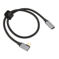 thumbnail image 4 of Cable USB C A USB C 3,1 Gen 2 De 10gbps, ángulo Recto, 90 Grados, Macho A Hembra, 100W, 20V, 5A, Carga 4K, 60Hz, Cable De Alta Velocidad De 10Gbps, 4 of 7