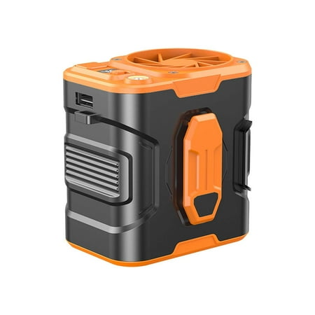 

Waist Cooler Portable Waist Clip Fan 5000mAh Battery Operated Waist Fan 12 Hours Working Time 3 Speeds Strong Airflow Hands-free Belt Fan for Outdoor Works