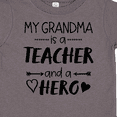 thumbnail image 4 of Inktastic My Grandma is a Teacher and a Hero Boys or Girls Toddler T-Shirt, 4 of 5