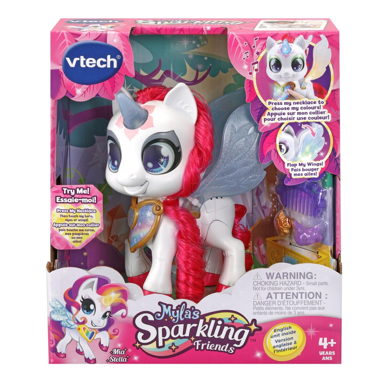 VTech Myla's Sparkling Friends™ Mia the Unicorn - English Version