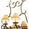 thumbnail image 5 of MEYDA 135409 54 in. L Laramie 8 Light Hand Forged Pot Rack, 5 of 5