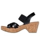 thumbnail image 2 of Sandalia con cuña Skechers Brystol-Night Skies para mujer - Negro, 2 of 4