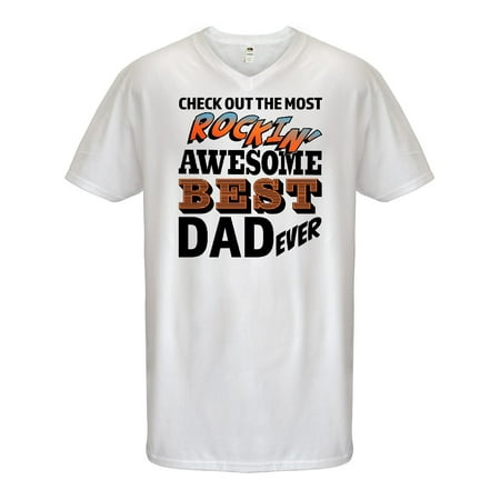 Check out the Best Dad Ever- Fathers Day Men's V-Neck (The Best Ever Death Metal Band Out Of Denton)