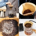 thumbnail image 5 of 200 Count #2 Cone Coffee Filters, Unbleached Natural Paper, Disposable Pour Over Coffee Filters, 2-4 Cup Size, Ideal for Home Brewing and Coffee Shops(2 Pack), 5 of 8