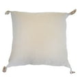thumbnail image 2 of Lea Unlimited Corded Morocco Embroidered Throw Pillow - Beige, 2 of 3
