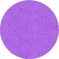 thumbnail image 1 of Ahgly Company Machine Washable Indoor Round Transitional Heliotrope Purple Area Rugs, 8' Round, 1 of 7