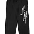 thumbnail image 2 of Yellowstone The Bunkhouse Adult Black Sleep Pajama Pants-Medium, 2 of 7