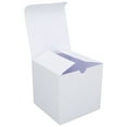 thumbnail image 2 of Bridesmaid Proposal Box, Folding Cardboard Gift Boxes Matte Tetragonum DIY Gift Box  For Product Display For Give Gifts White, 2 of 8