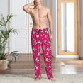 thumbnail image 2 of Sikiie Butterfly Mens Pajama Pants Sleep & Lounge Pants, PJ Bottoms With elastic waistb and Pockets X-Large, 2 of 6