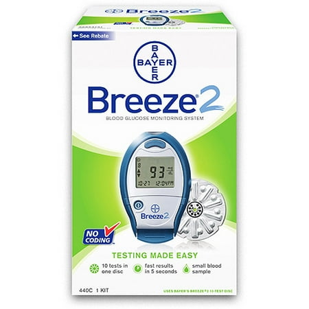 Bayer Breeze2 Blood Glucose Monitor