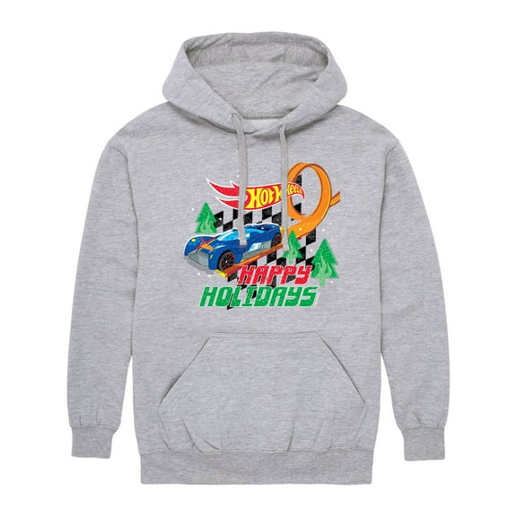 Hot Wheels - Holiday Merchandise - Men's Pullover Hooded Fleece Sweatshirt