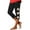 Black B, variant on sovlvnd Summer Sale Women's Summer Plus Size High Waisted Solid Color Fashionable Capris Matching Slim Versatile Causal Lightweight Fitting Yoga Gym Pants