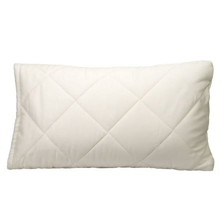 Greenbuds Organic Cotton Quilted Toddler Pillow Cover Protector