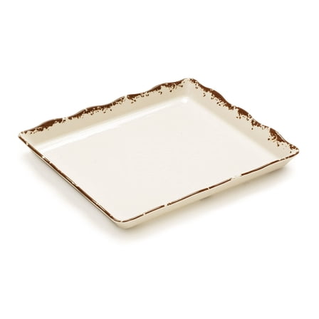 GET ML-155-TC Melamine Food Service Display Tray, 14" x 11.5", Tuscan