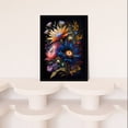 thumbnail image 4 of Tropical Flower Bouquet Vibrant Floral Artwork Colourful Elegant Spring Blooms Artwork Framed Wall Art Print A4, 4 of 5