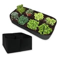 thumbnail image 2 of Cultivo de cultivo de planta reutilizable Bolsa de fieltro transpirable Plantador de fieltro Tomate Lecho elevado Tela Tela de plantación Patio Patio Jardín Jardinero Accesorios Monstrate HA011418-00, 2 of 7