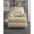 thumbnail image 4 of Bowery Hill Contemporary Faux Leather Power Lift and Massage Recliner in Beige, 4 of 8