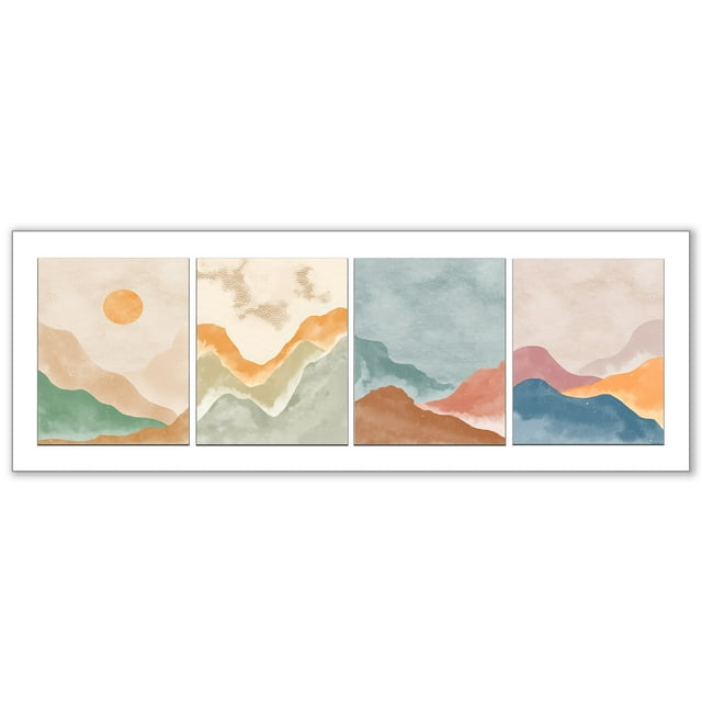 72" x 24" x 1.25" Panoramic Fine Art Canvas