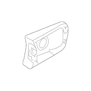 Genuine OE Nissan Handle, Outside Escutcheon - 80645-CA000