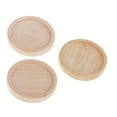 thumbnail image 3 of veasfak 2-10pack 10 Pcs Base Support round Setting Base Charm Cabochon Wood 7 Pcs, 3 of 9