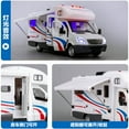 thumbnail image 6 of 1:28 Diecast Luxury RV Recreational Vehicle Car Model Metal Camper Van Motorhome Touring Car Model Sound and Light Kids Toy Gift, 6 of 9